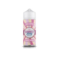 Dinner Lady Flavour Shot Strawberry Macaroon 120ml